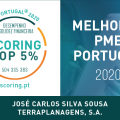 JCSS no TOP 5% MELHORES PME DE PORTUGAL / Edição 2020
