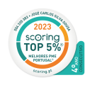 JCSS no TOP 5% melhores PME Portugal, edição 2023